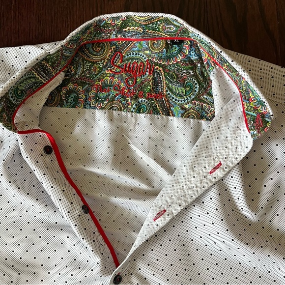 Sugar -Men’s Collared Button down XL - Picture 6 of 9